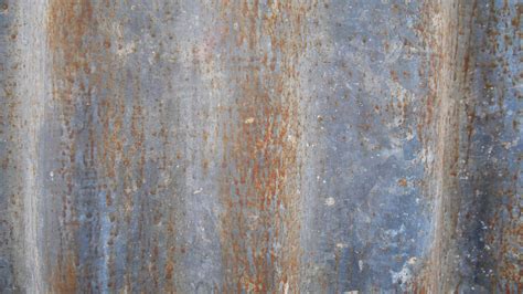 rusty corrugated metal sheets